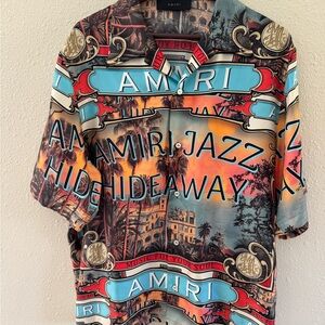 AMIRI Multicolor Graphic Button Down Shirt